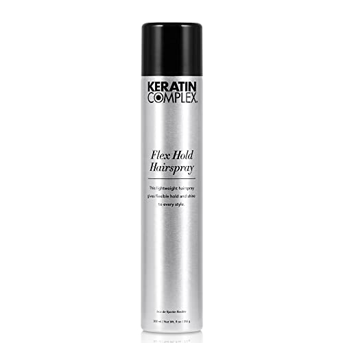 Keratin Complex Flex Hold Hairspray Flexible Hold for Natural Movement 9oz/266ml