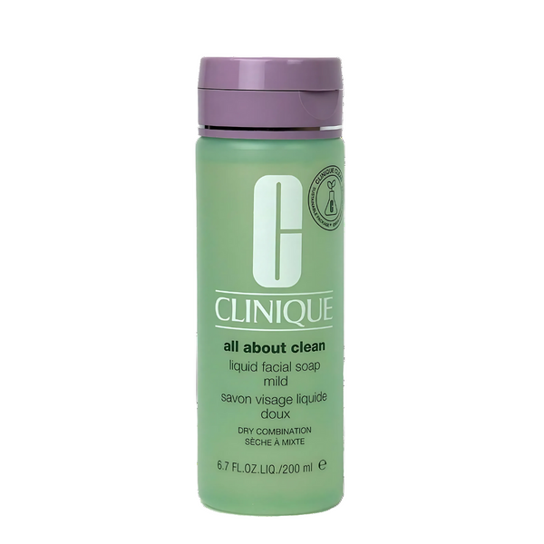 Clinique All About Clean Liquid Facial Soap (Dry Combination) 6.7oz/200ml