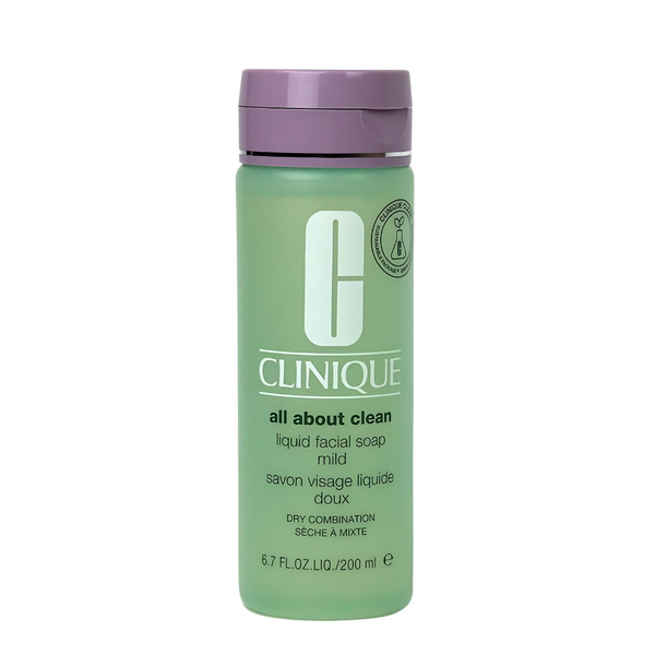 Clinique All About Clean Liquid Facial Soap (Dry Combination) 6.7oz/200ml