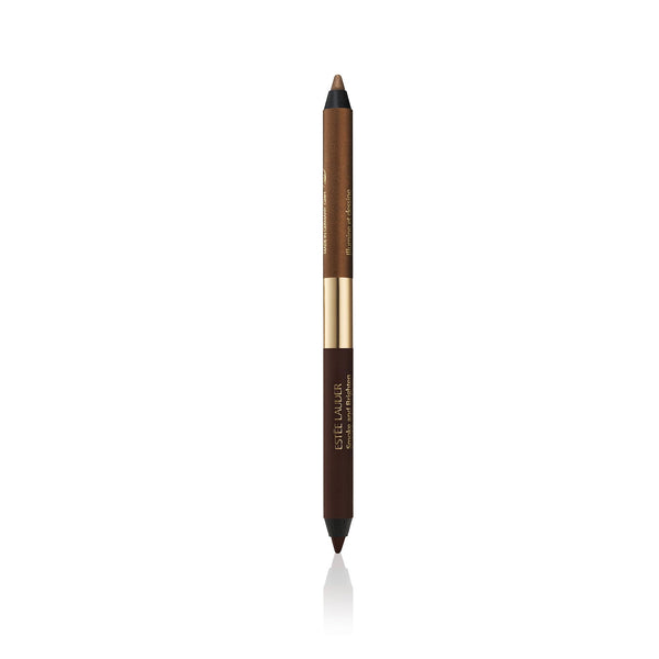 Estee Lauder Smoke and Brighten Kajal Eyeliner Duo Dark Chocolate / Rich Bronze  0.03oz/0.9ml