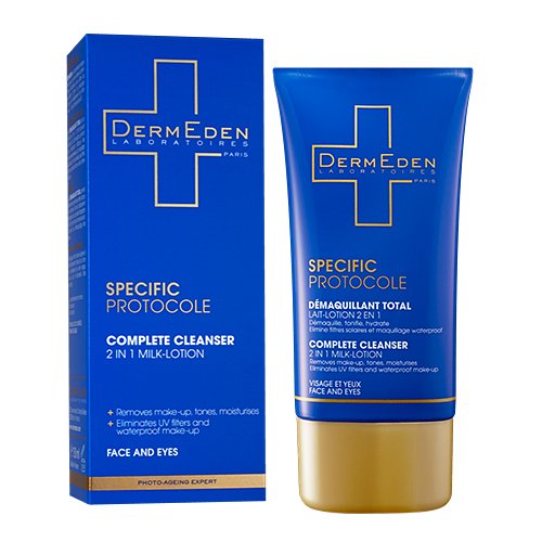 Dermeden Complet Cleans 2-in-1 Milk Lotion for Sensitive Skin 5oz/150ml