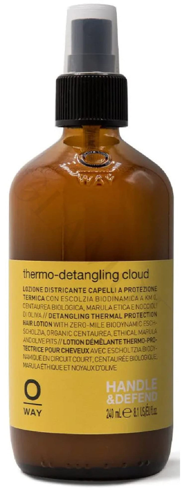 Oway Thermo-Detangling Cloud Hair Lotion with Heat Protection 8oz/240ml