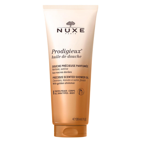 NUXE Prodigieux Precious Scented Shower Oil Moisturizer, 6.8oz/200ml