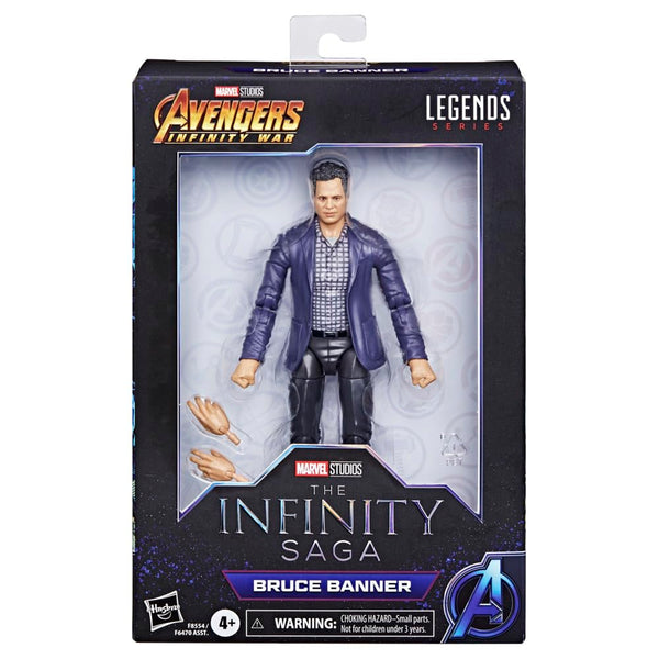 Marvel Hasbro Legends Series Bruce Banner Avengers Infinity War 6" Action Figure