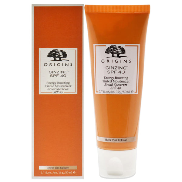 Origins Ginzing Energy- Boosting Tinted Moisturizer Spf40 1.7oz/50ml