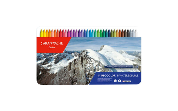 Caran d'Ache Box of 84 NEOCOLOR Pastels