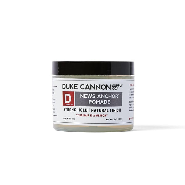 Duke Cannon News Anchor Pomade Natural Matte with Sandalwood and Citrus Hints 4.6oz/130g