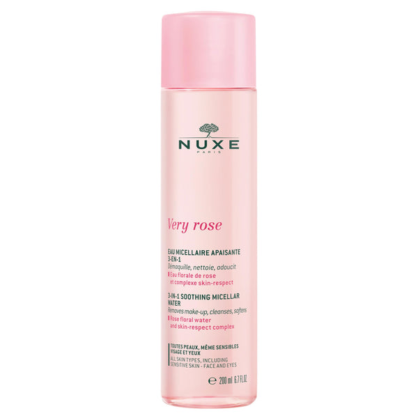 NUXE Very Rose 3-in1 Hydrating Micellar Water For Sensitive Skin  6.8oz/200ml