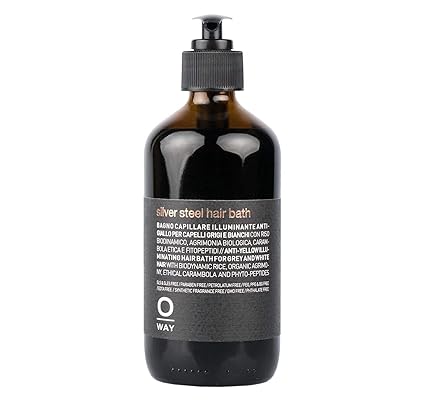 Oway Silver Steel Hair Bath Shampoo 8.1oz/240ml