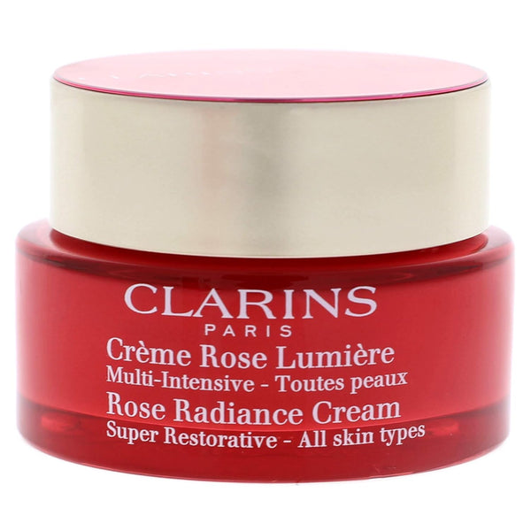 Clarins Rose Radiance Peptide Day Cream for Mature Skin 1.7oz/50ml