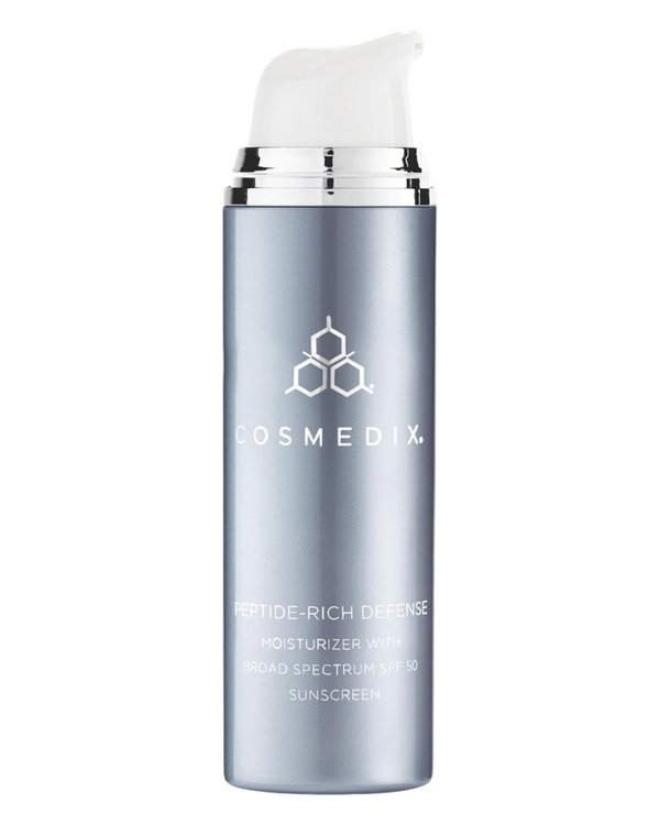 Cosmedix Peptide Rich Defense Moisturizer with Broad Spectrum SPF 50 Sunscreen 1.7oz/50ml