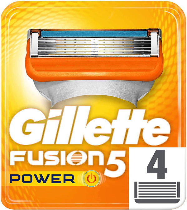 Gillette Fusion Power Razor Blades 4 Pack Replacement Blades Cod 7219