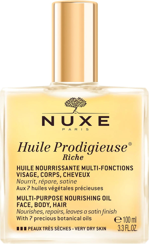 NUXE Huile Prodigieuse Riche Multi-Purpose Nourishing Oil 3.3oz/100ml