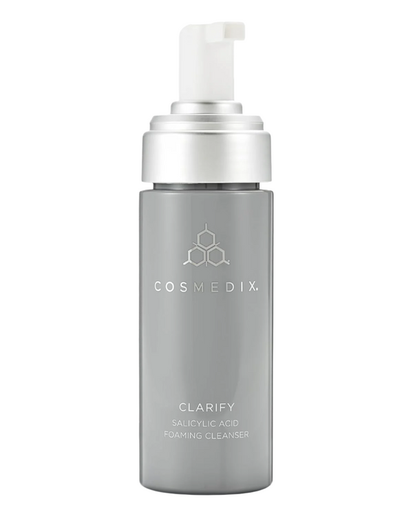 Cosmedix Clarify-Salicylic Acid Foaming Cleanser AM-PM Foaming Cleanser / Acne Prone 5oz/150ml