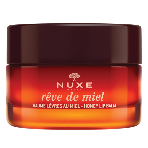 NUXE Reve De Miel Honey Lip Balm Ultra-Nourishing and Repairing, 0.53oz/15ml