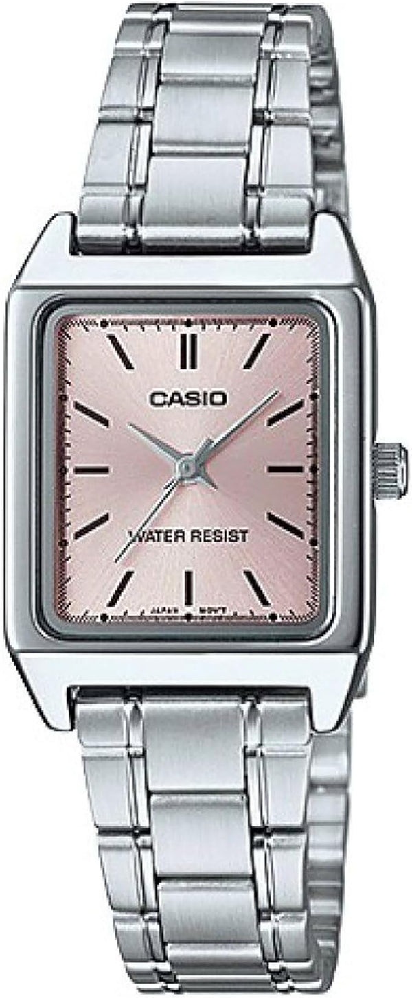 Casio LTP-V007D-4E Stainless Steel Analog Quartz Watch, Water Resistant