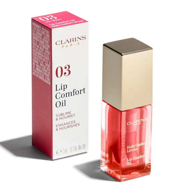 CLARINS make-up ECLAT MINUTE HUILE LEVRES 03 Red Berry 0.7oz