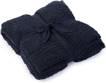 Barefoot Dreams CozyChic Throw Indigo, One Size