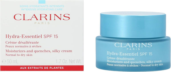 Clarins Hydra-essentiel Silky Moisturizing Cream SPF 15, 1.7oz/50ml