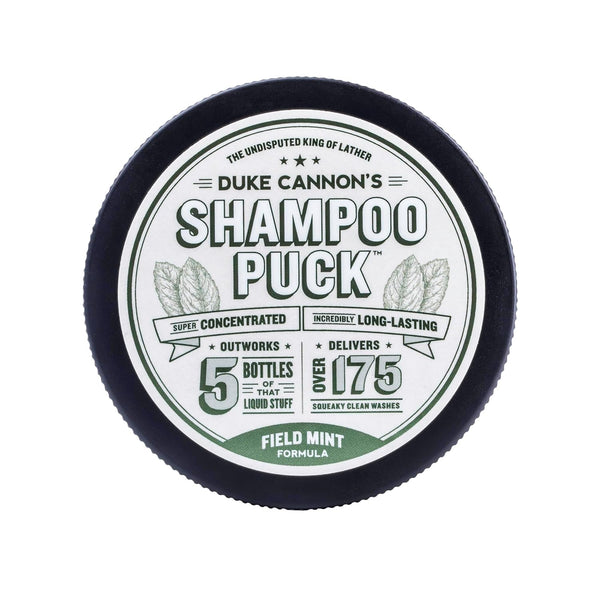 Duke Cannon Duke Cannon Mens Shampoo Puck Field Mint 4.5oz