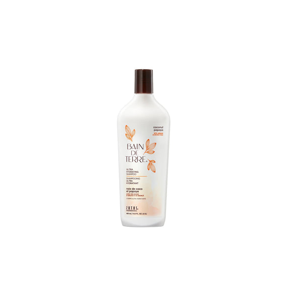 Bain De Terre Coconut Papaya Ultra Hydrating Shampoo 13.5oz/400ml