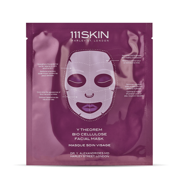 111 Skin Y Theorem Bio cellulose Facial Mask Box 5 Masks