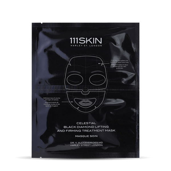 111 Skin Celestial Black Diamond Lifting and Firming Face Mask 5 Masks