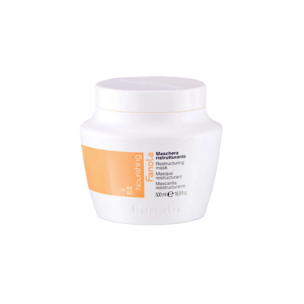 Fanola Nutri Care Restructuring Mask for Dry Damaged Hair 16.9oz/500ml