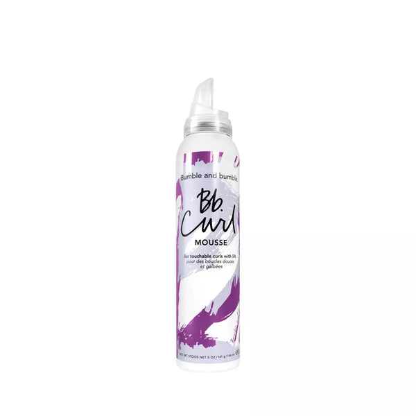 Bumble and bumble Curl Hair Mousse | Anti Frizz | For Touchable Curls with Lift | Curly, Wavy | With Jojaba Oil, Avocado Oil + Coconut Oil | Standard Size, 5 fl. oz.