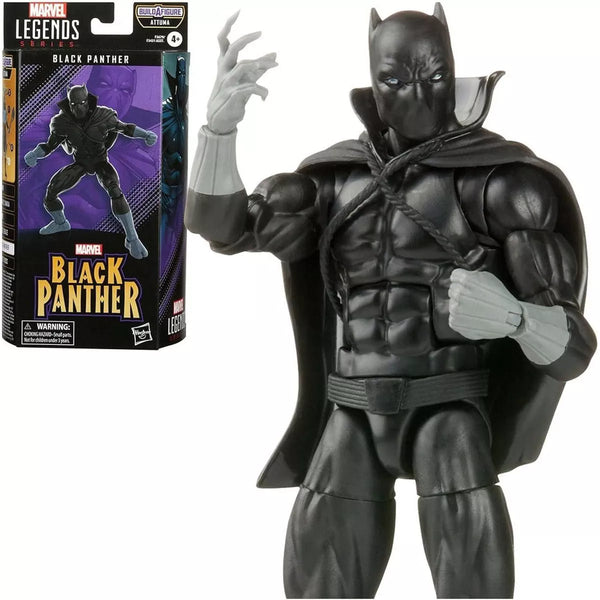 Marvel Legends Black Panther Action Figure Collectible Toy with Accessories 6-Inch