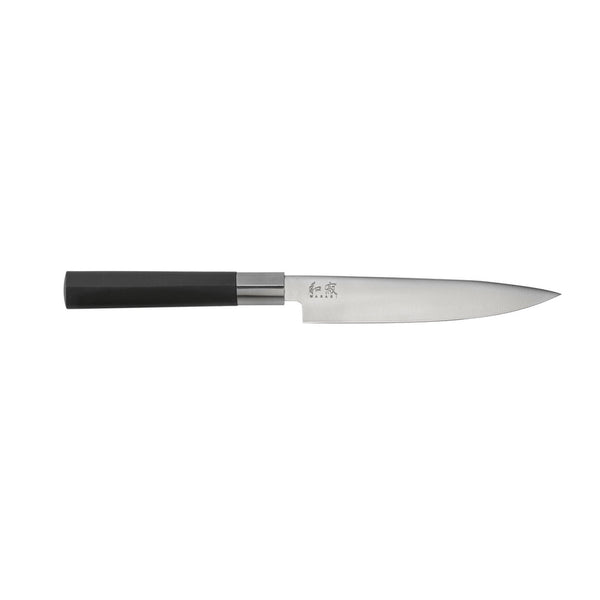Kai Wasabi Black Utility Knife, 6-Inch