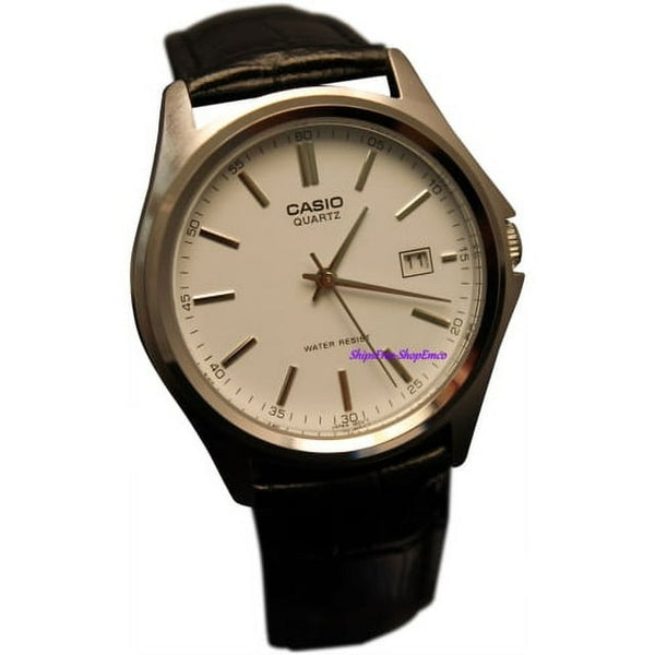 Casio Men's Enticer MTP1183A-2A Stainless Steel Quartz Analog Fashion Watch
