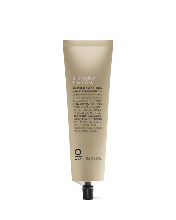 0WAY Silk and Glow Hair Mask Biodynamic Conditioner 1.4oz/40ml