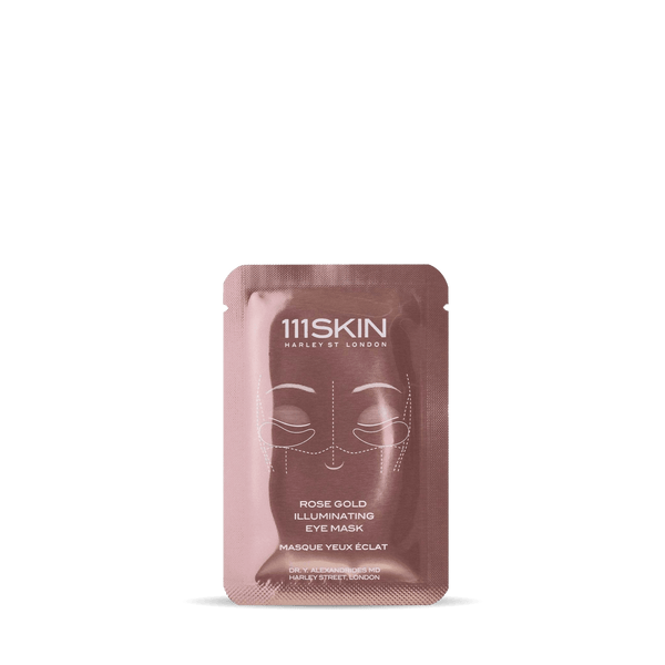 111 Skin Rose Gold Illuminating Eye Mask 8 Masks