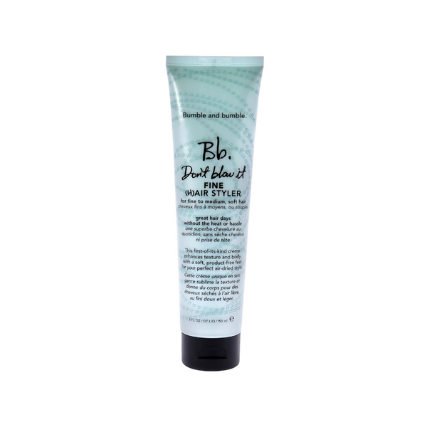 Bumble and Bumble hair styling product on a white background