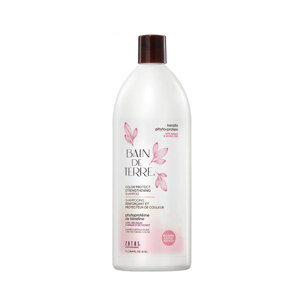 Bain De Terre Sleek & Smooth with Argan Oil Shampoo 33.8oz/1L