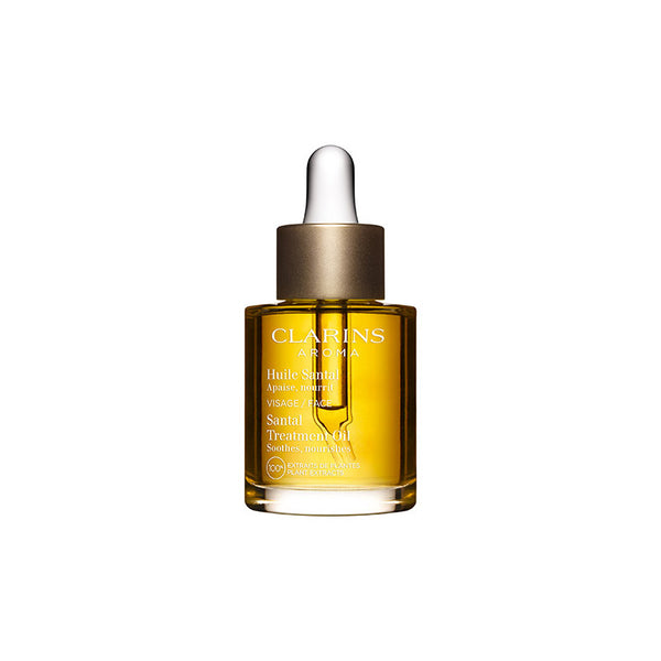 Clarins Santal Face Treatment Oil Dry Skin 1oz/30ml