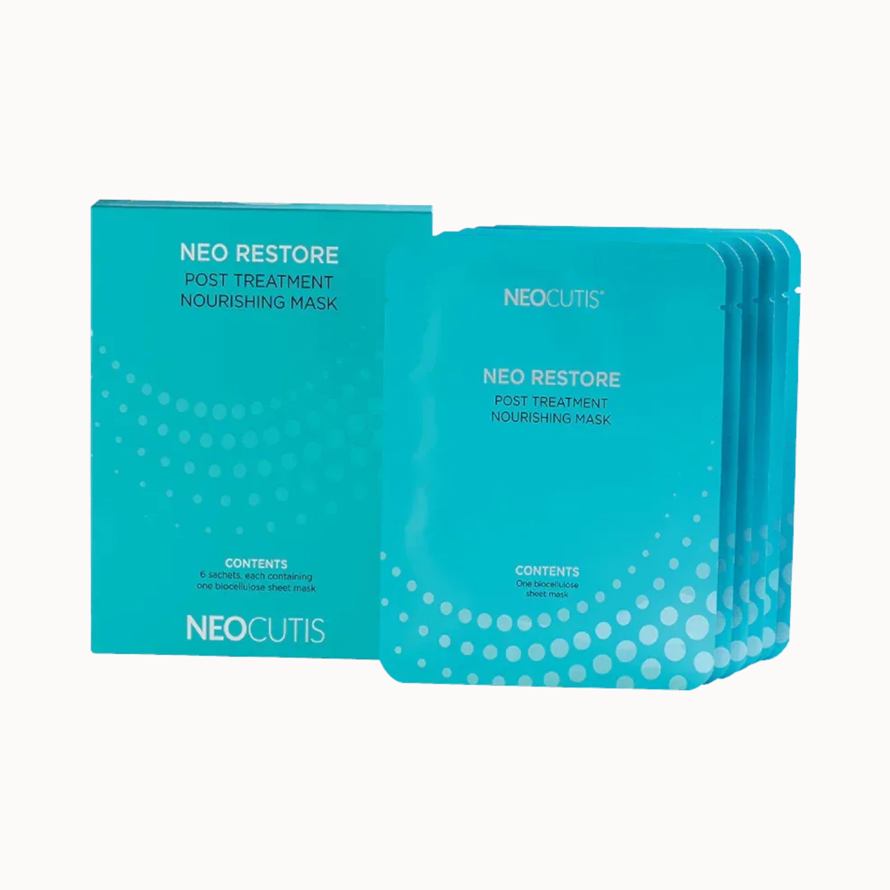 Neocutis NEO RESTORE Biocellulose Mask (6 Pack) at CosmoFactor