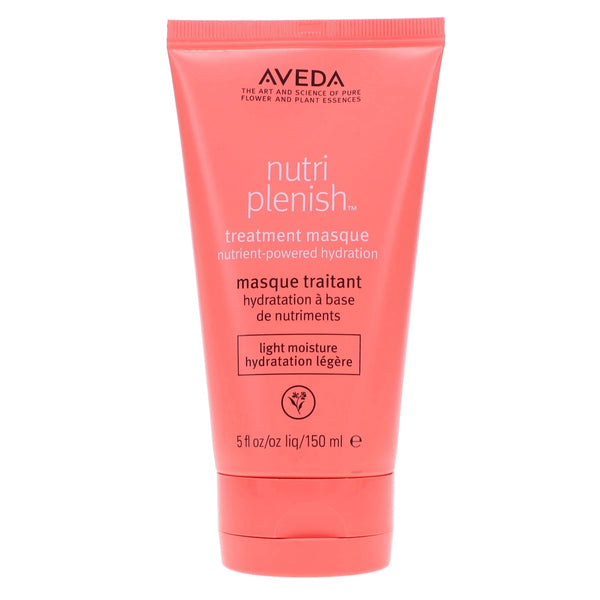 Aveda Nutriplenish treatment masque tube on a white background